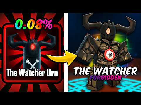 Community video title documenting a 0.08% The Watcher chase — video guide thumbnail